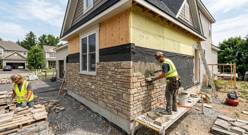 Veneer Siding Installation in Milton, VT