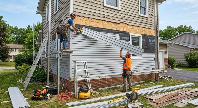 Veneer Siding Installation in Milton, VT