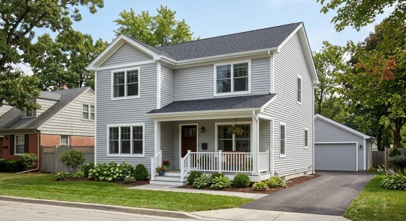 Vinyl Cladding Installation in Milton, VT