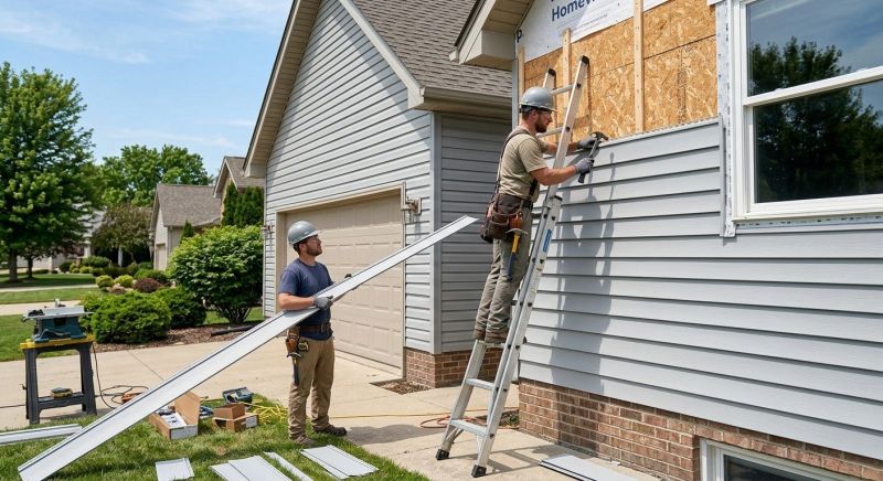 Vinyl Siding Installation in Colchester, VT