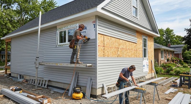 Vinyl Siding Installation in Milton, VT