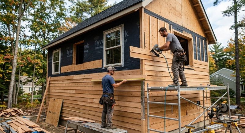 Wood Siding Installation in Essex Junction, VT