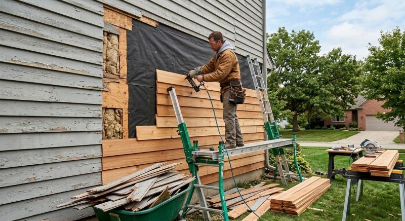 Wood Siding Replacement in Burlington, VT