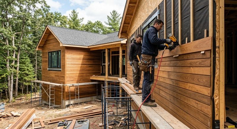Wood Siding Service in Franklin County, VT